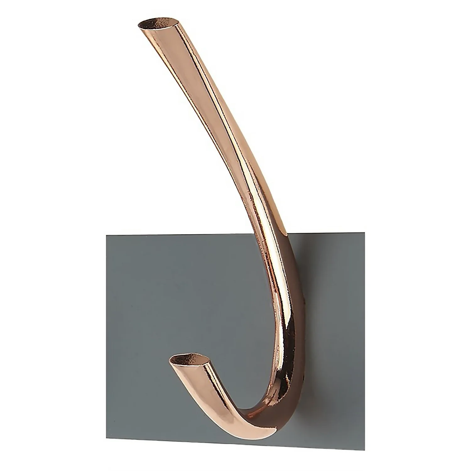 2 Large Rib Copper Hook On Slate Grey Bloc Board - Image 4
