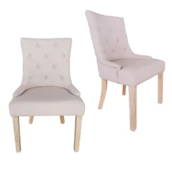 Serena Scoop Dining Chair - Set Of 2