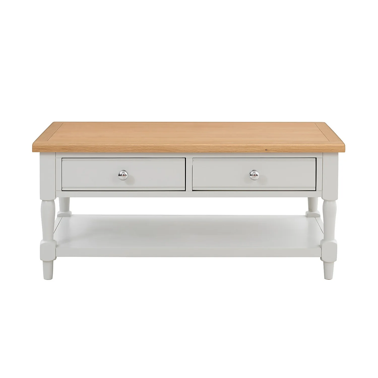 Westcott Oak Painted Coffee Table - Image 5