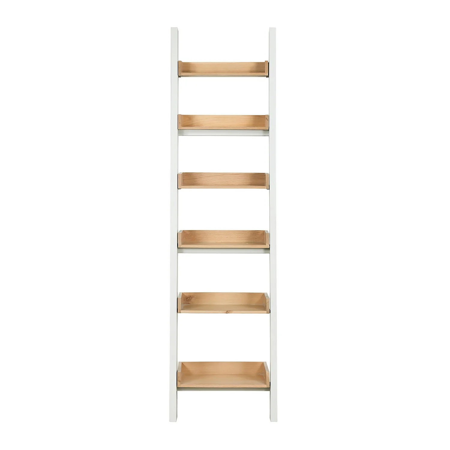 Ashstead Ladder Shelf - Oak & Ivory - Image 3