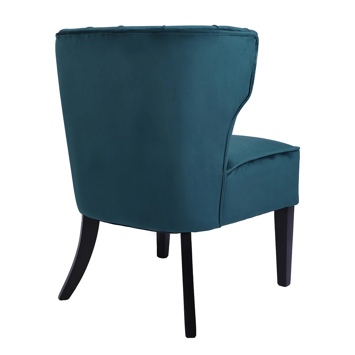 Sadie Velvet Accent Chair - Aegean Blue - Image 5