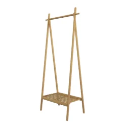 Foldable Bamboo Garment Rack