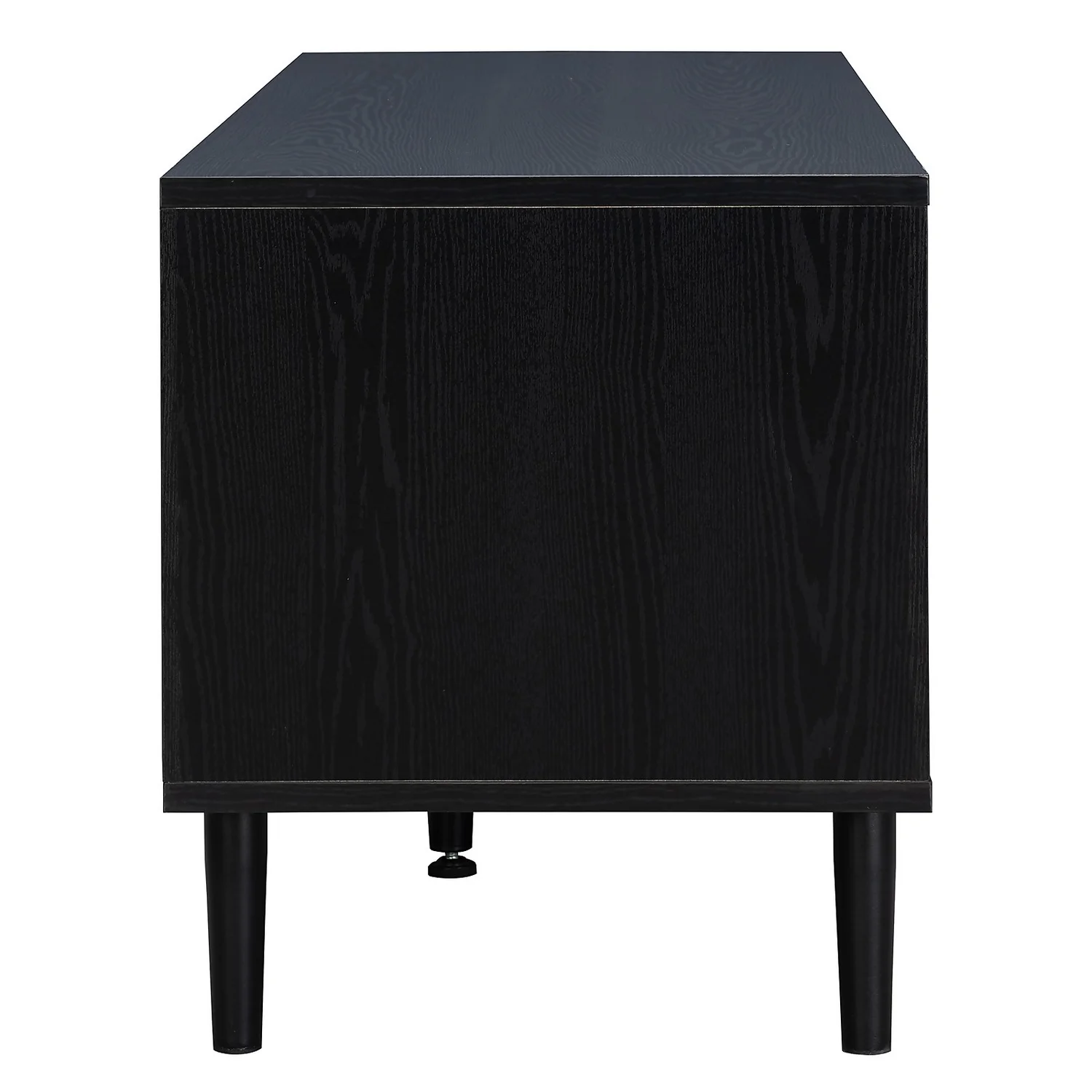 Kubu Rattan TV Stand - Black - Image 5