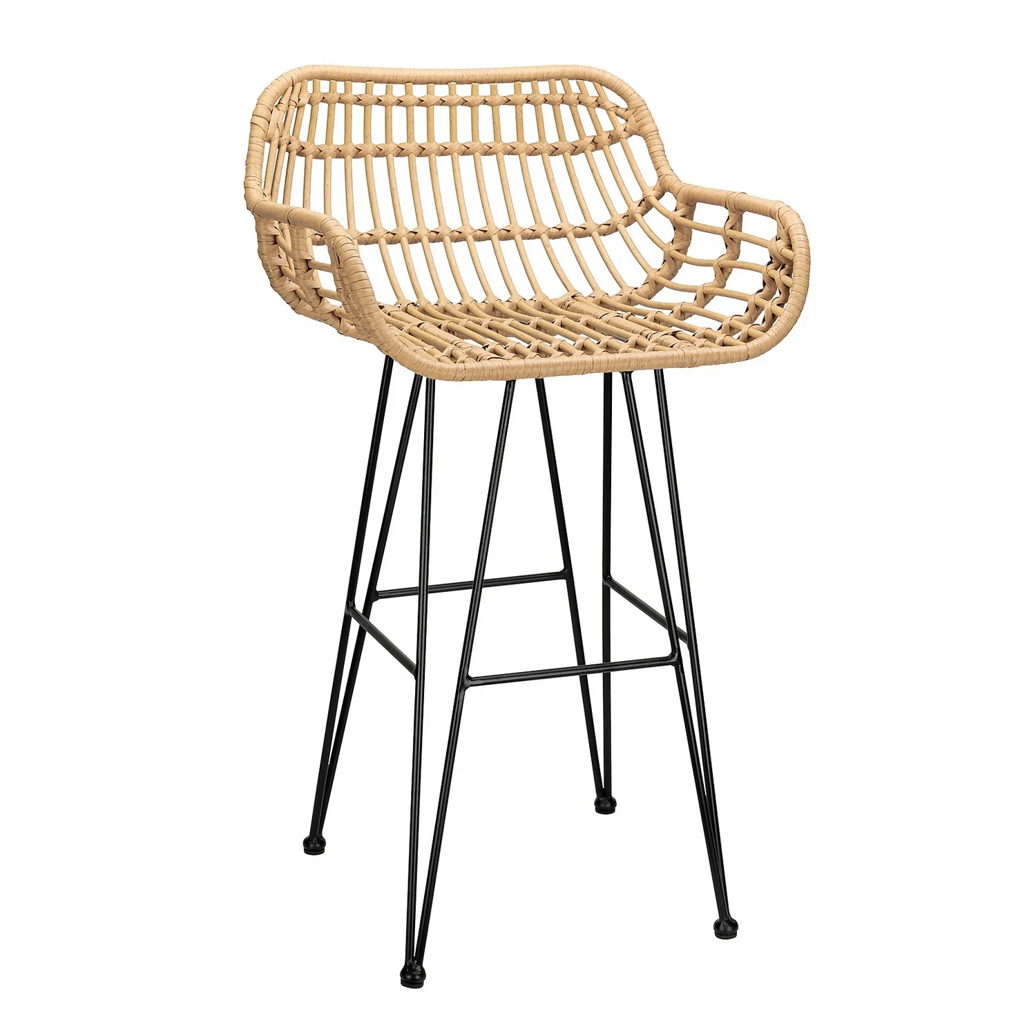 Ronnie Rattan Bar Stool - Set Of 2 - Image 3