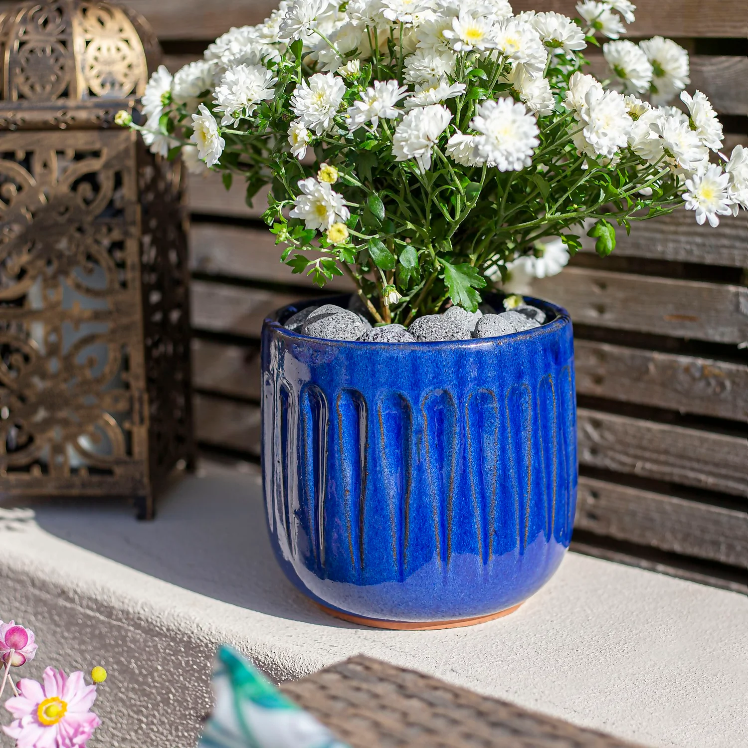 Chiswick Running Pot Blue - 18cm - Image 2