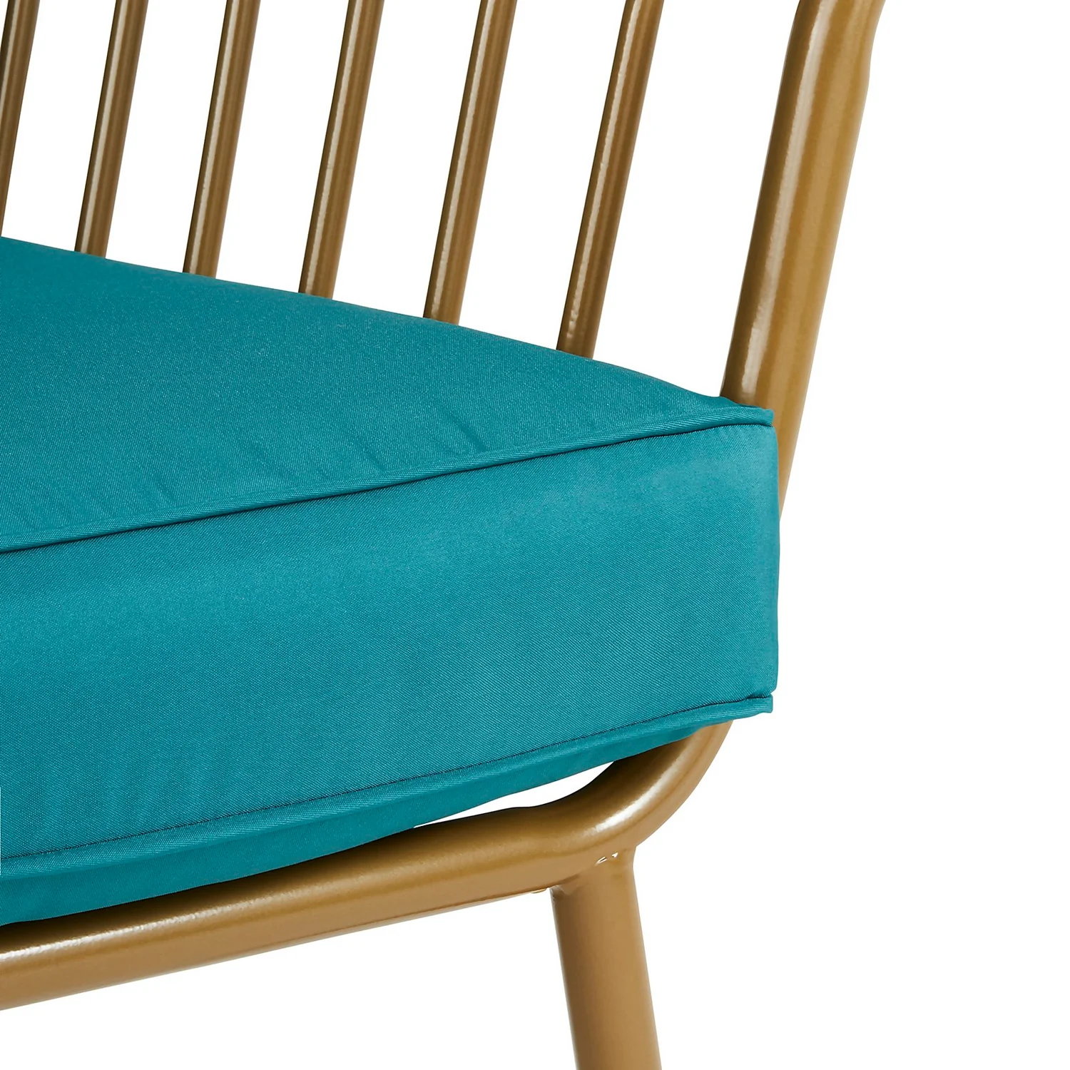 Omari Metal Garden Sofa Set - Teal & Gold - Image 10