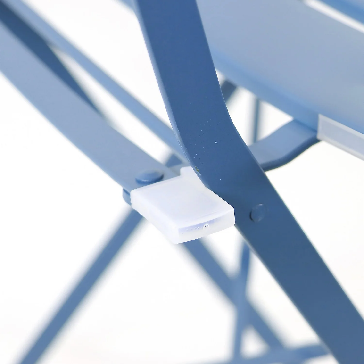 Millie Metal Bistro Set - Blue - Image 7